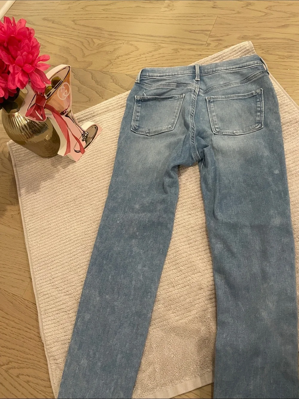 Old Navy Light Blue Distressed Kids Jeans
